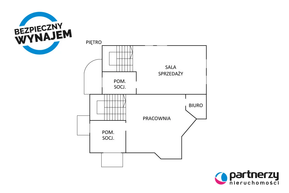 Lokal użytkowy 286,20 m², oferta nr , PAN522895, Kwidzyn, Słowiańska