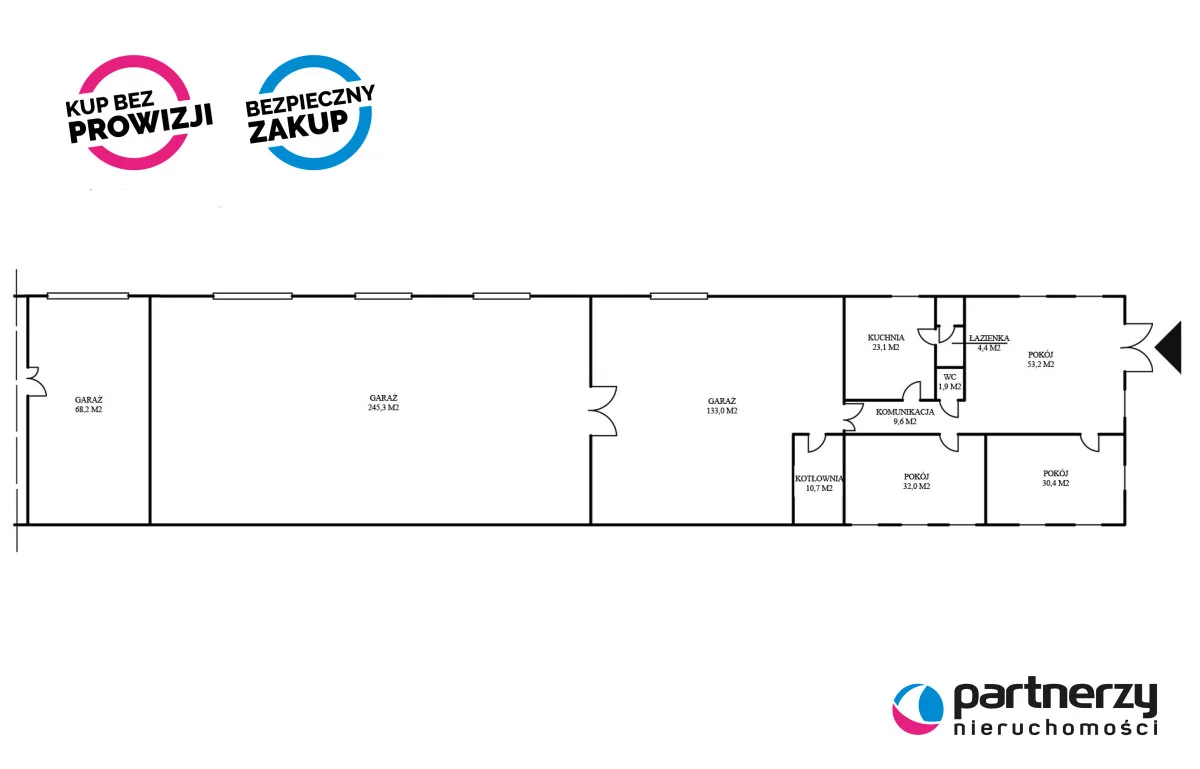 Magazyn 580,00 m², oferta nr , PAN833051, Miszewko