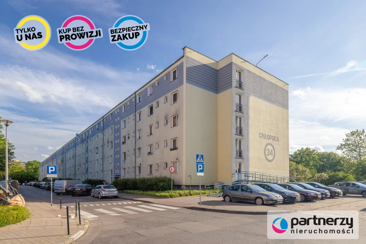 1 pokój, mieszkanie 19,00 m², piętro 2, oferta nr , PAN878939, Gdańsk, Przymorze, Chłopska