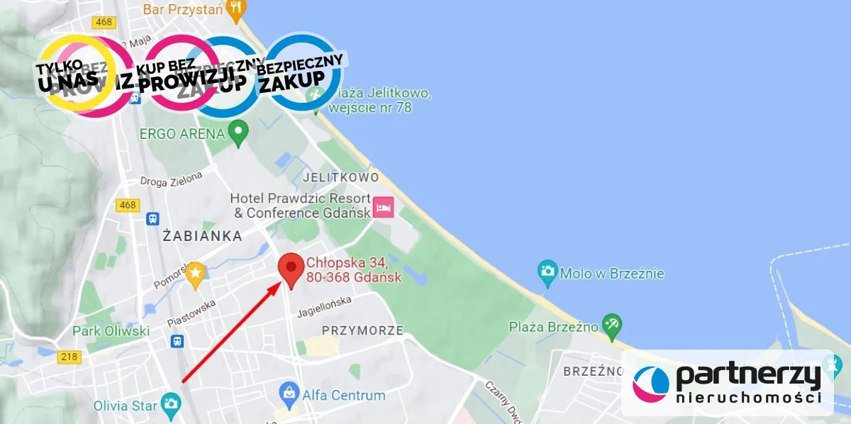 1 pokój, mieszkanie 19,00 m², piętro 2, oferta nr , PAN878939, Gdańsk, Przymorze, Chłopska