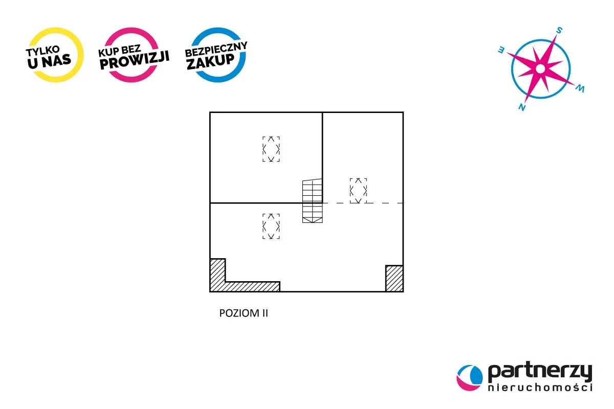 1 pokój, mieszkanie 41,59 m², piętro 3, oferta nr , PAN646750, Władysławowo, Harcerska