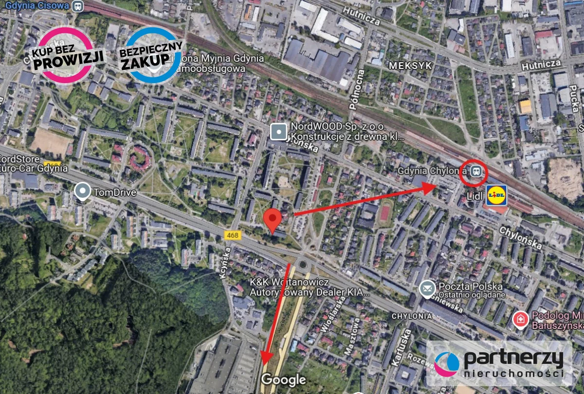 1 pokój, mieszkanie 30,00 m², piętro 4, oferta nr , PAN390933, Gdynia, Chylonia, Chylonia, Morska
