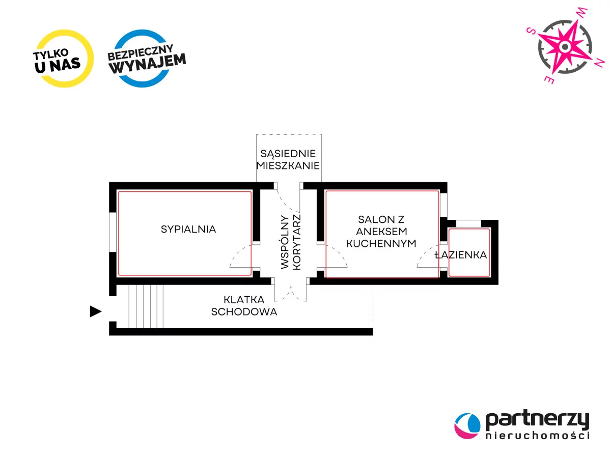 1 pokój, apartament 26,60 m², parter, oferta nr , PAN479788, Sopot, Mariana Mokwy
