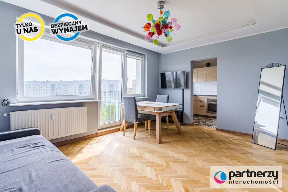 Mieszkanie jednopokojowe 30,90 m², Gdańsk, Zaspa, Pilotów, Wynajem