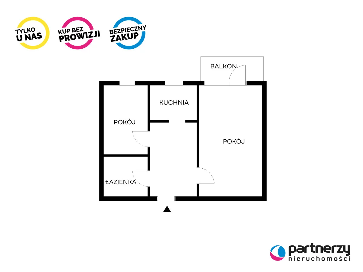 2 pokoje, apartament 41,00 m², piętro 7, oferta nr , PAN909197, Gdańsk, Oliwa, Antoniego Abrahama