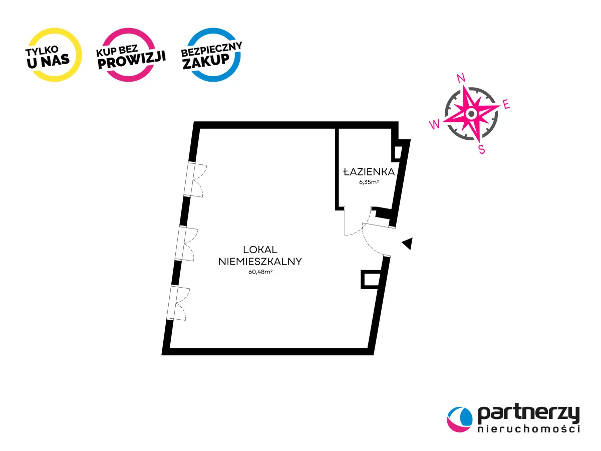 2 pokoje, mieszkanie 66,83 m², piętro 5, oferta nr , PAN270901, Gdańsk, Śródmieście, Chmielna