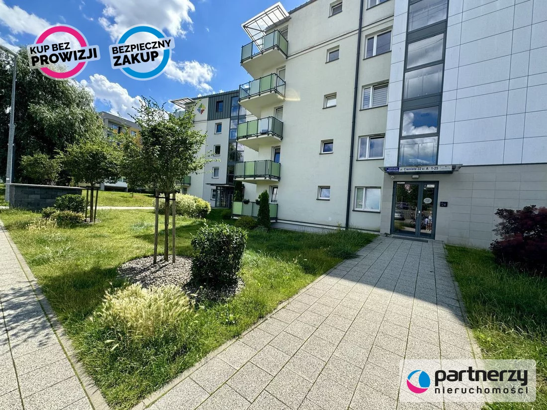 2 pokoje, mieszkanie 37,50 m², piętro 1, oferta nr , PAN353928, Gdańsk, Chełm, Cienista