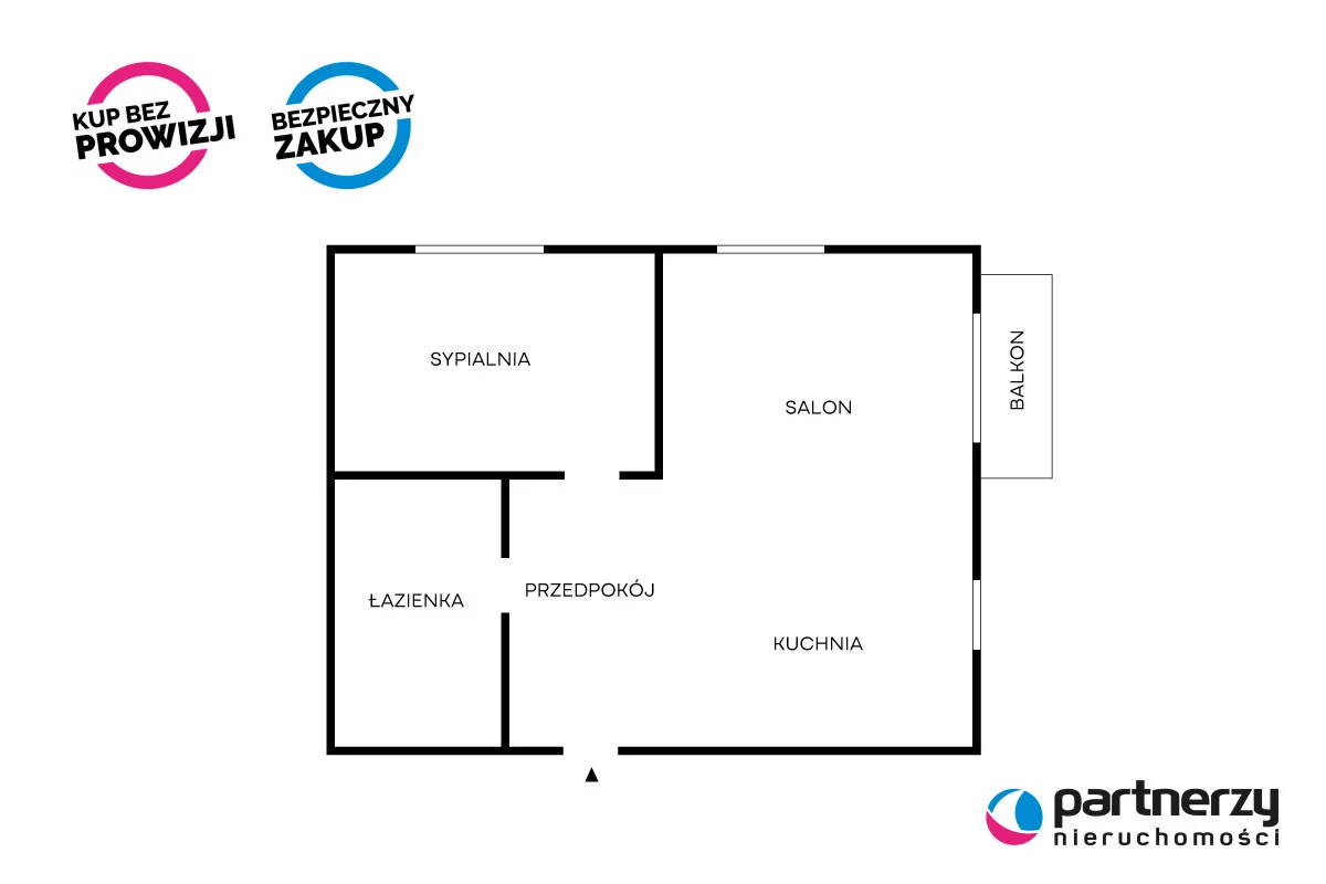 2 pokoje, mieszkanie 46,60 m², parter, oferta nr , PAN721273, Gdańsk, Jasień, Konrada Guderskiego