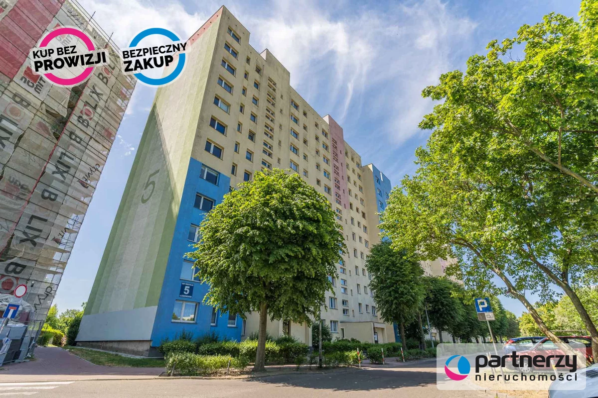 Mieszkanie 48,20 m², piętro 2, oferta nr , PAN836042, Gdańsk, Zaspa, Konstantego Ciołkowskiego
