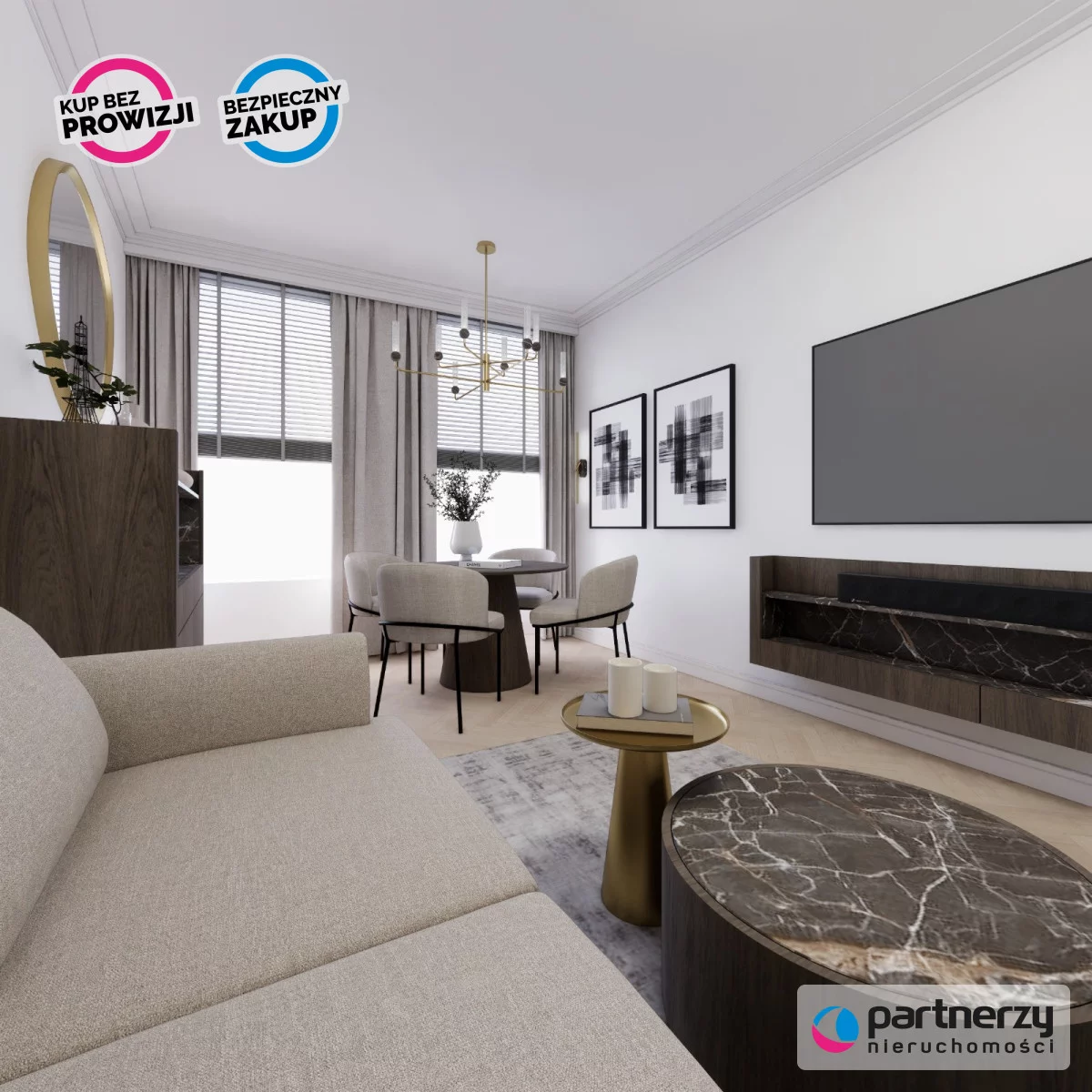 2 pokoje, mieszkanie 52,56 m², parter, oferta nr , PAN281217, Gdańsk, Śródmieście, Lastadia