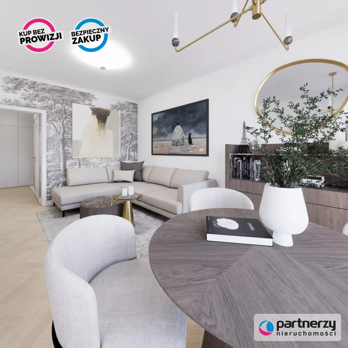2 pokoje, mieszkanie 52,56 m², parter, oferta nr , PAN281217, Gdańsk, Śródmieście, Lastadia