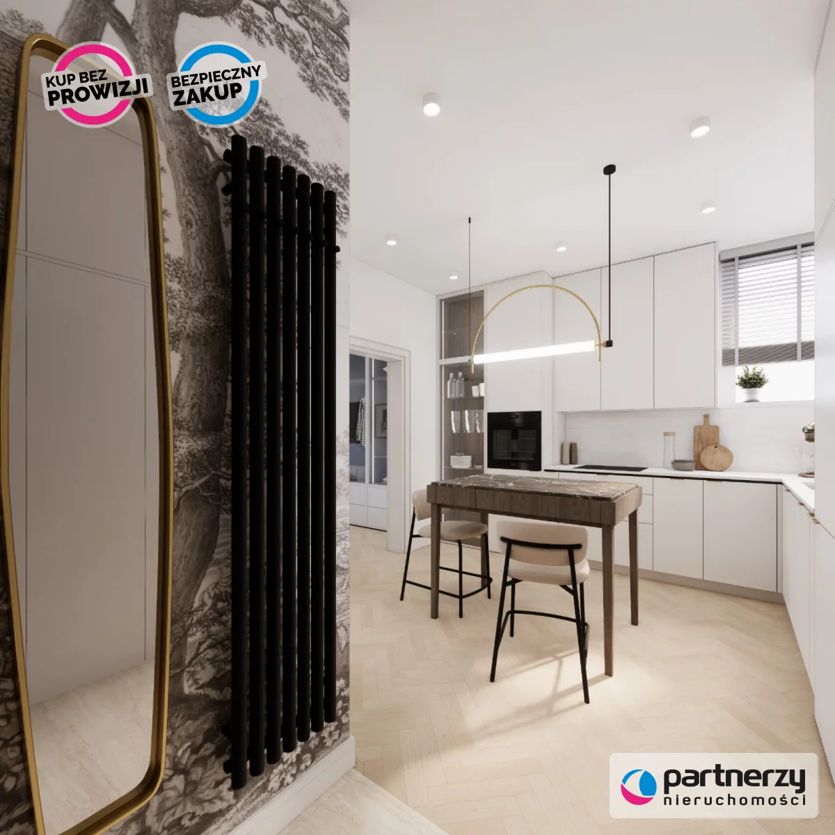 2 pokoje, mieszkanie 52,56 m², parter, oferta nr , PAN281217, Gdańsk, Śródmieście, Lastadia