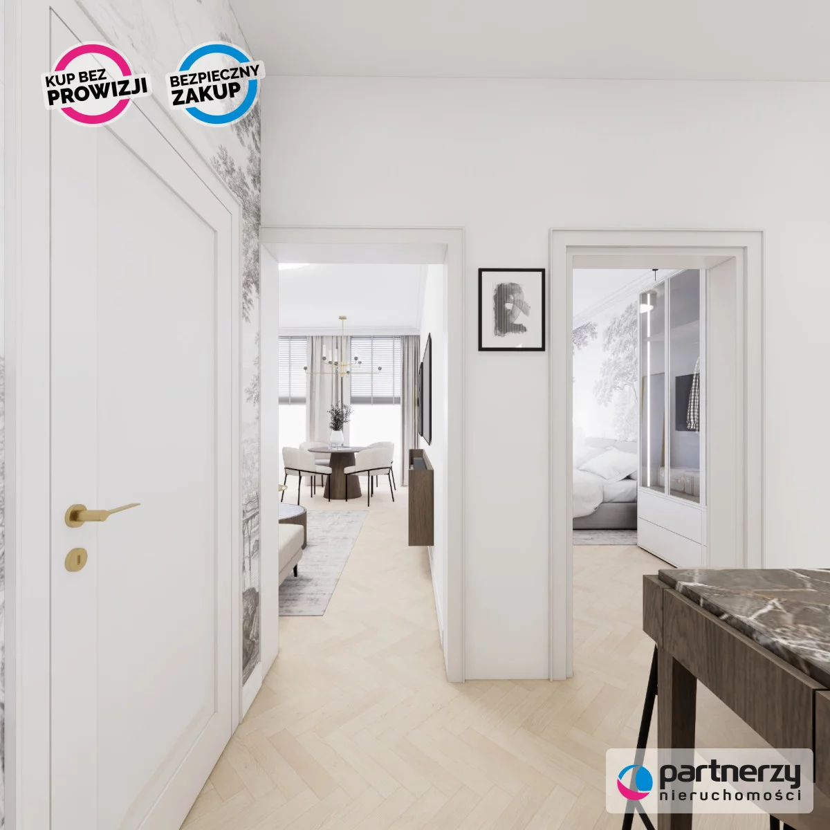 2 pokoje, mieszkanie 52,56 m², parter, oferta nr , PAN281217, Gdańsk, Śródmieście, Lastadia