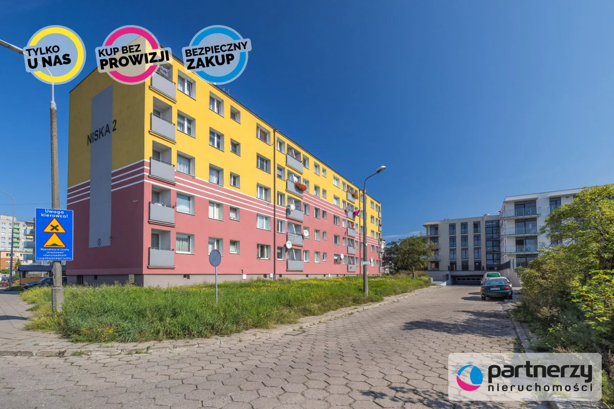 2 pokoje, mieszkanie 43,00 m², piętro 1, oferta nr , PAN521389, Gdańsk, Stogi, Niska