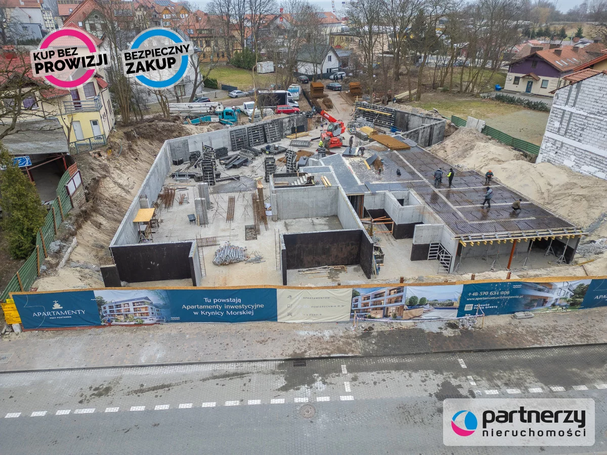 2 pokoje, mieszkanie 40,68 m², piętro 1, oferta nr , PAN812193, Krynica Morska, Spacerowa