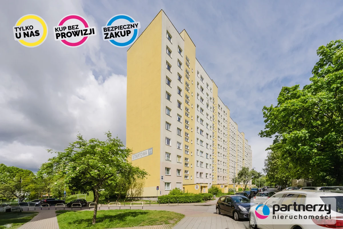 2 pokoje, mieszkanie 48,20 m², piętro 8, oferta nr , PAN535648, Gdańsk, Zaspa, Startowa