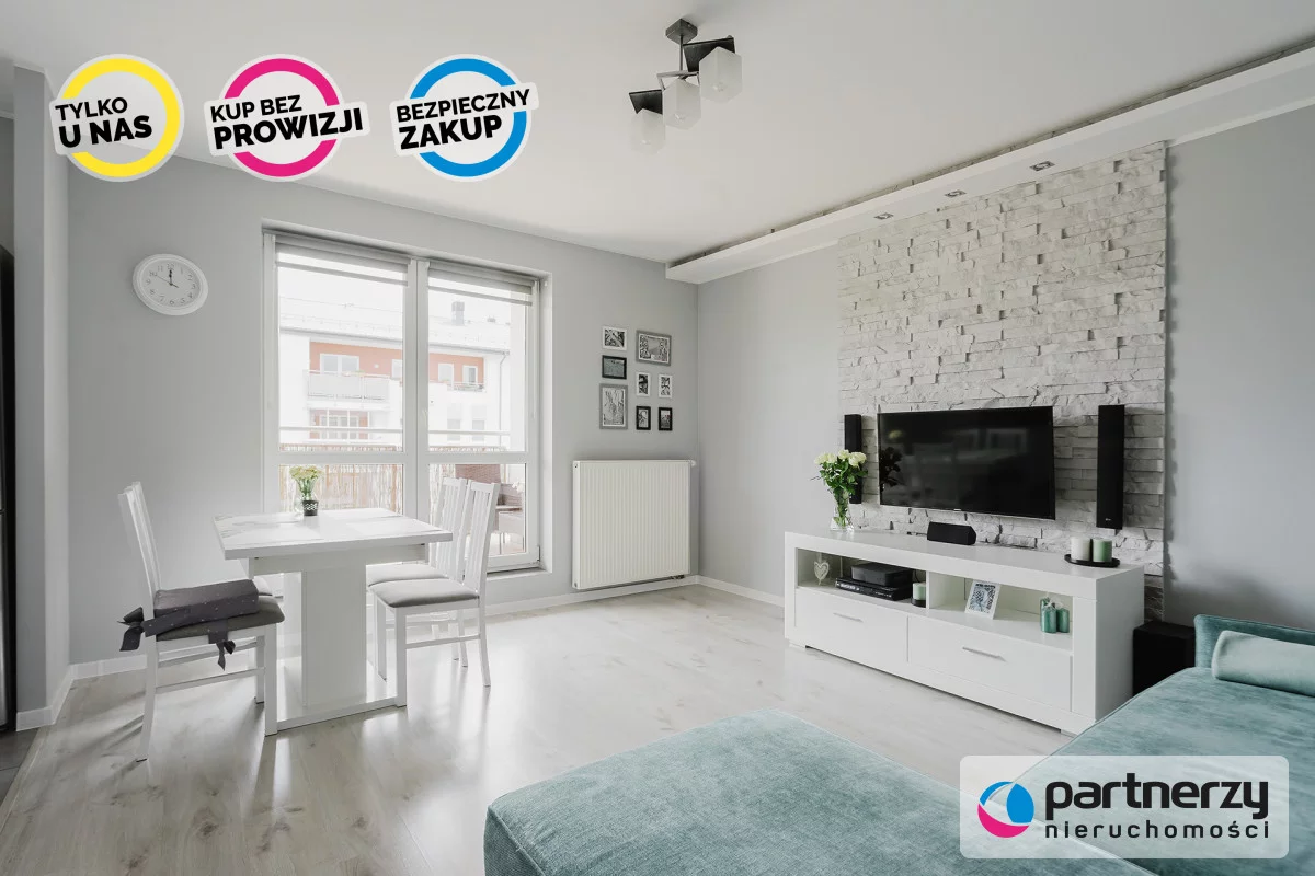 Mieszkanie dwupokojowe 41,84 m², Gdańsk, Stylowa, Sprzedaż