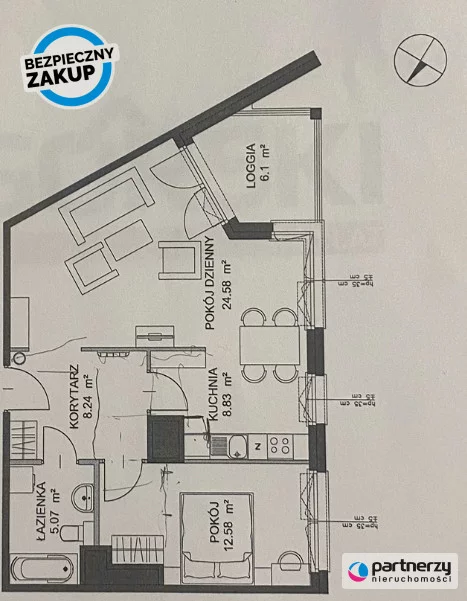 2 pokoje, apartament 61,10 m², piętro 15, oferta nr , PAN964633, Gdynia, Śródmieście, Śródmieście, Węglowa