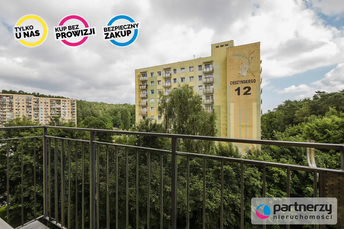 2 pokoje, mieszkanie 40,70 m², piętro 4, oferta nr , PAN672929, Sopot, Brodwino, Władysława Cieszyńskiego