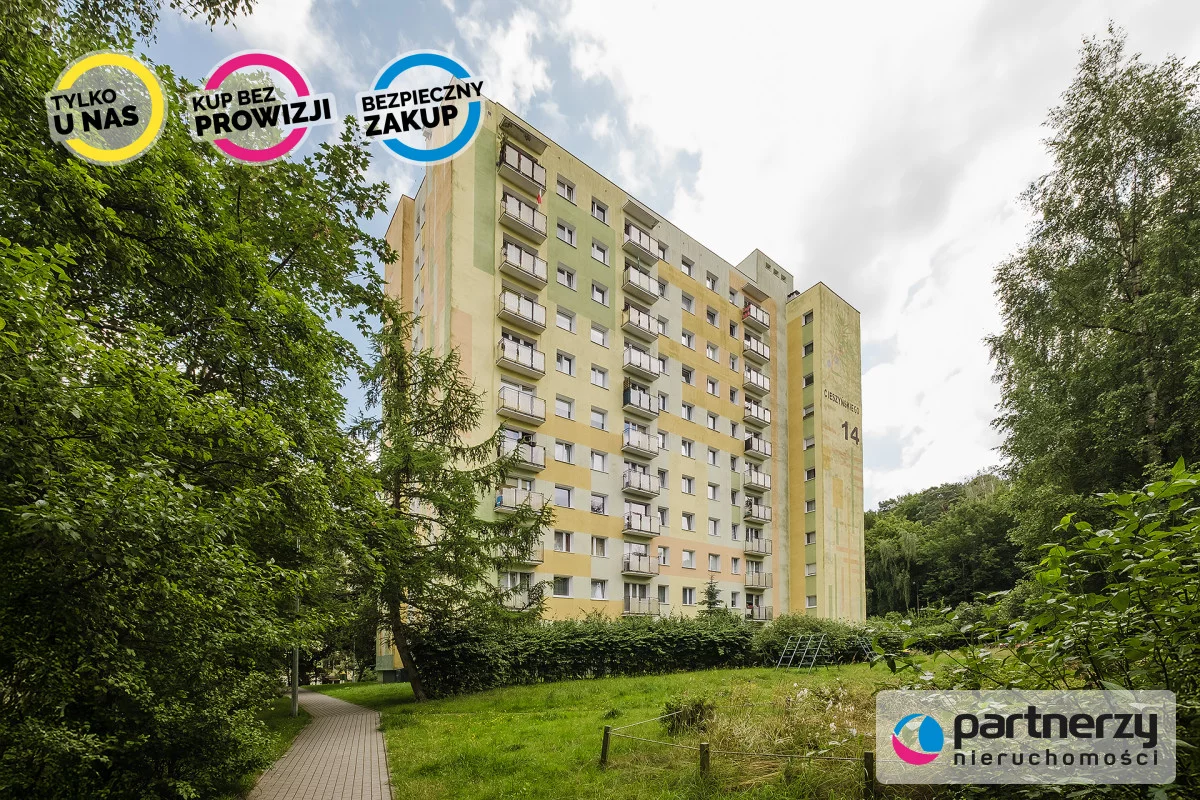 2 pokoje, mieszkanie 40,70 m², piętro 4, oferta nr , PAN672929, Sopot, Brodwino, Władysława Cieszyńskiego