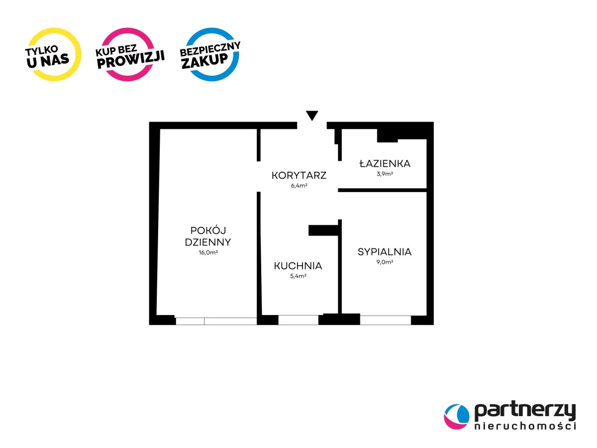 2 pokoje, mieszkanie 40,70 m², piętro 4, oferta nr , PAN672929, Sopot, Brodwino, Władysława Cieszyńskiego
