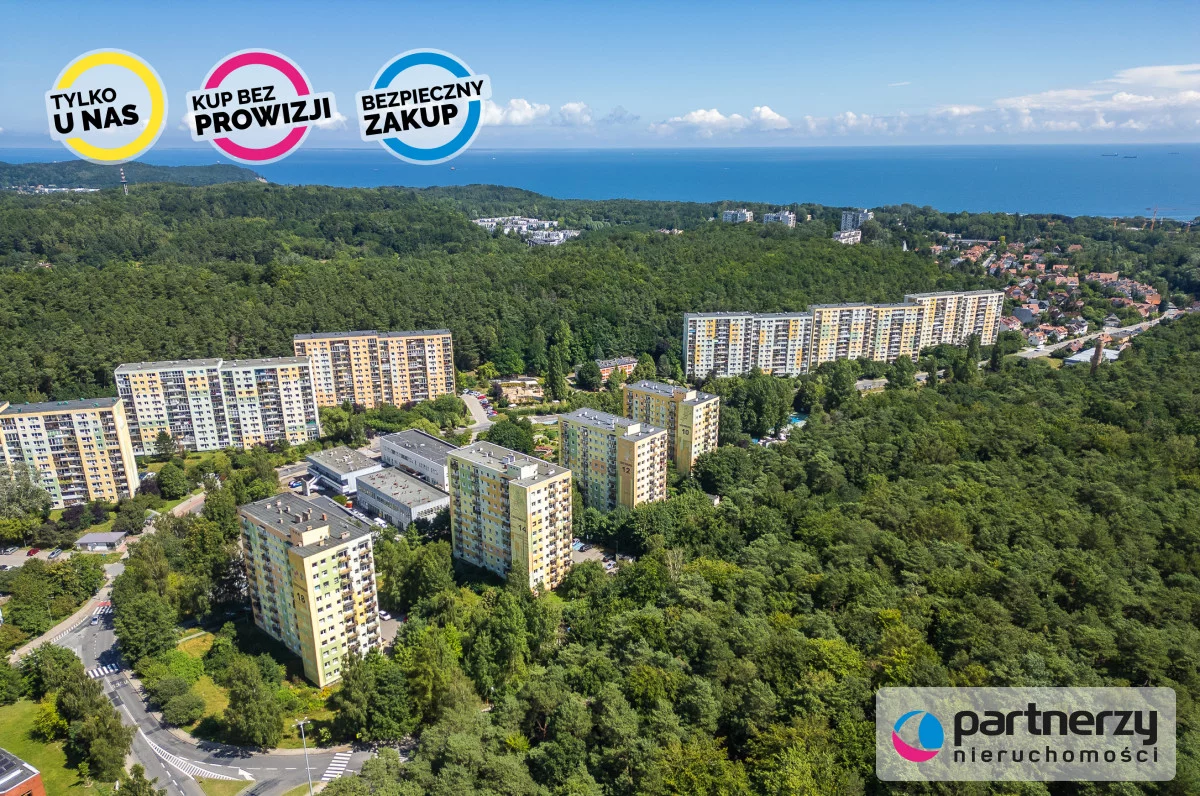 2 pokoje, mieszkanie 40,70 m², piętro 4, oferta nr , PAN672929, Sopot, Brodwino, Władysława Cieszyńskiego