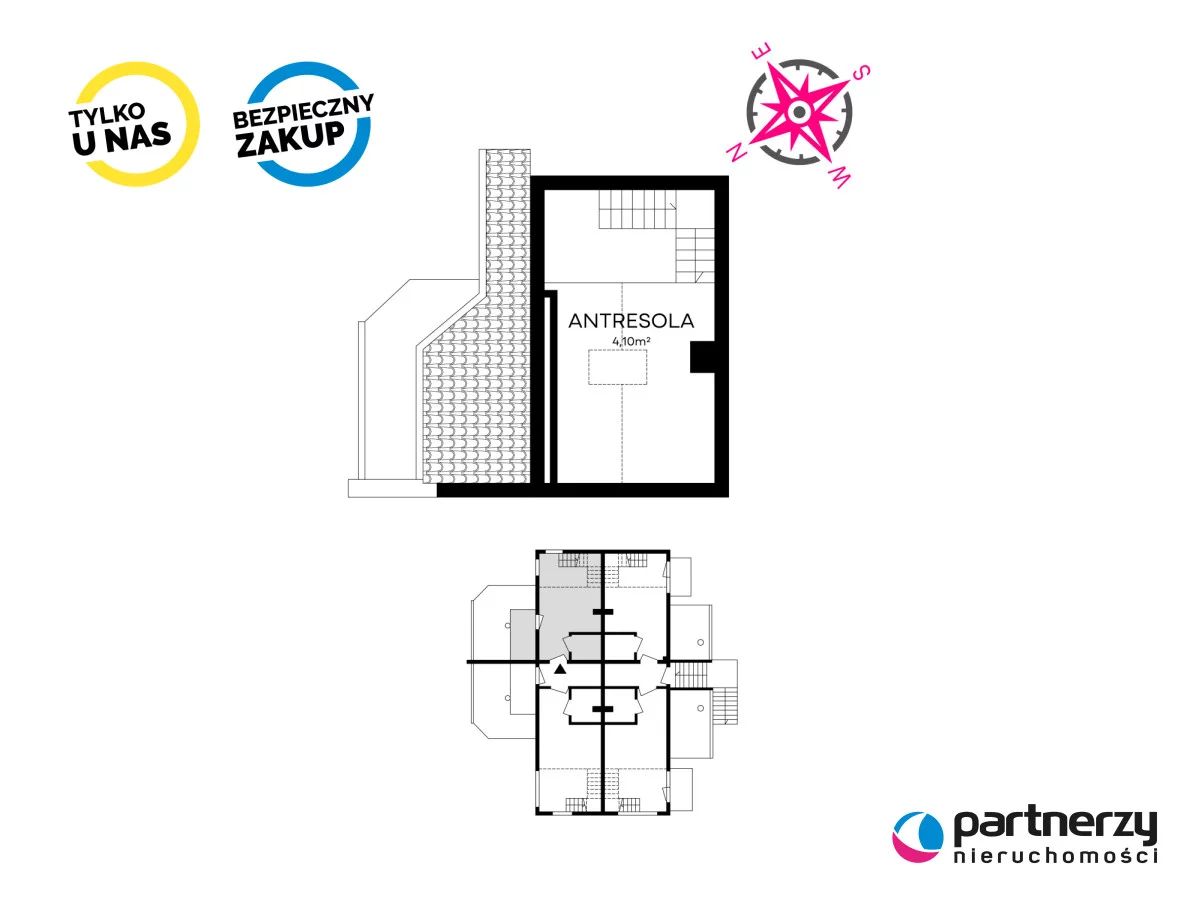 2 pokoje, mieszkanie 35,15 m², piętro 1, oferta nr , PAN228143, Dębki, Zakonna