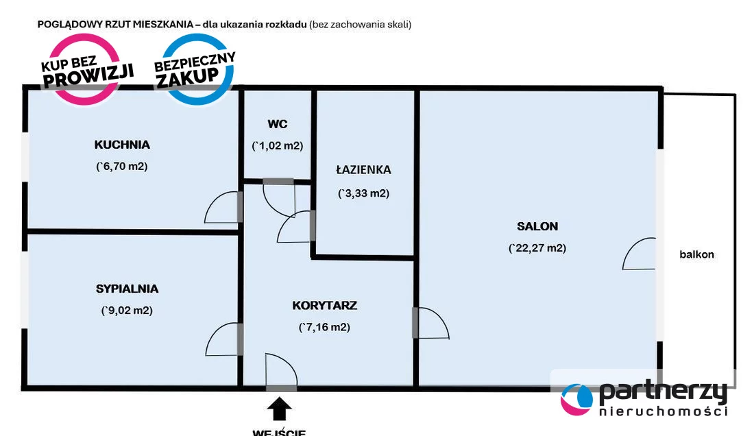 2 pokoje, mieszkanie 49,50 m², piętro 2, oferta nr , PAN929436, Gdańsk, Chełm, Zamiejska