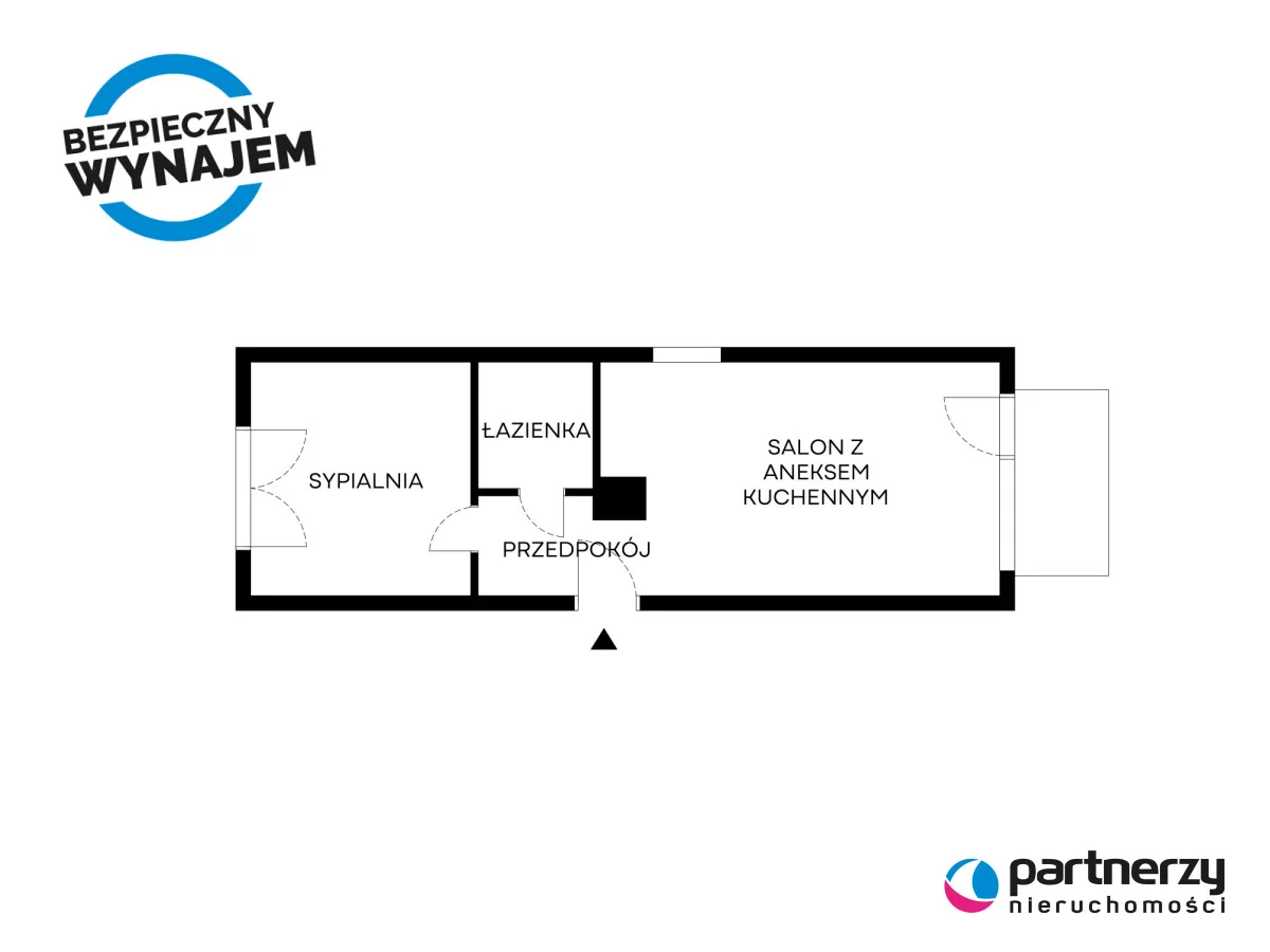 2 pokoje, mieszkanie 52,98 m², piętro 3, oferta nr , PAN366703, Gdańsk, Śródmieście, Chmielna