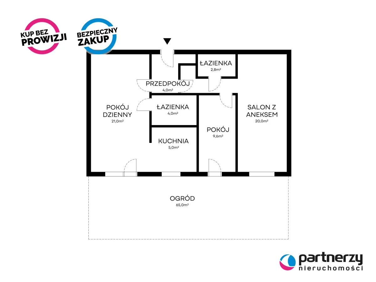 3 pokoje, apartament 69,83 m², parter, oferta nr , PAN958940, Gdańsk, Śródmieście, Angielska Grobla