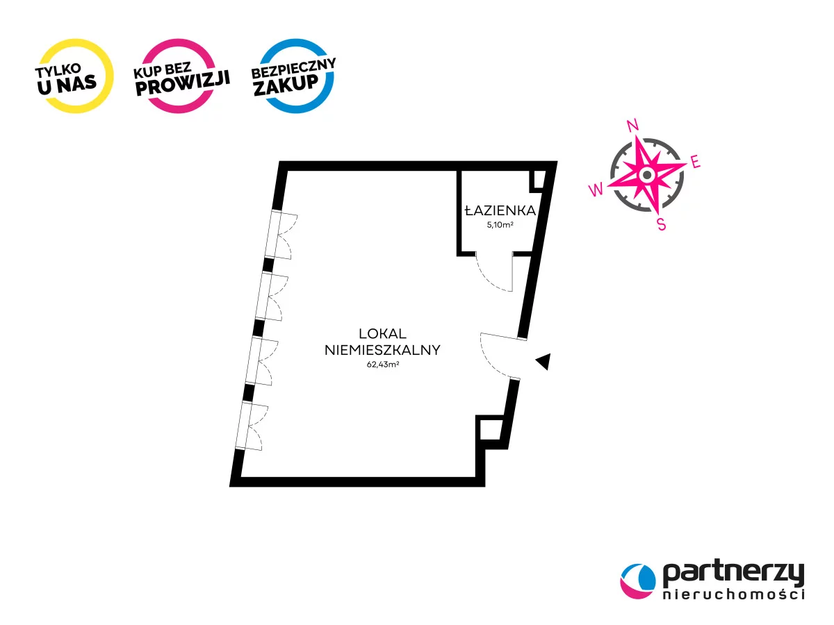 3 pokoje, apartament 67,53 m², piętro 5, oferta nr , PAN727988, Gdańsk, Śródmieście, Chmielna