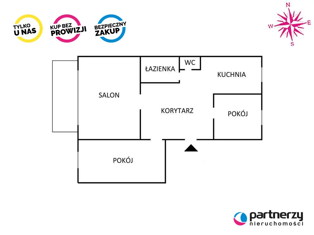 3 pokoje, mieszkanie 53,00 m², piętro 4, oferta nr , PAN603574, Gdańsk, Kokoszki, Fundamentowa