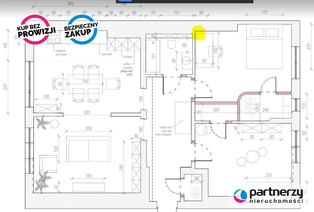 3 pokoje, mieszkanie 107,90 m², piętro 4, oferta nr , PAN382456, Gdynia, Śródmieście, Śródmieście