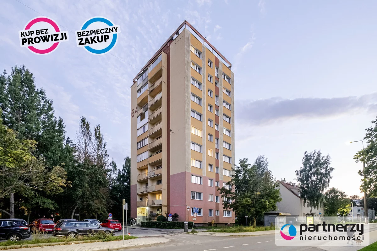 3 pokoje, mieszkanie 51,60 m², piętro 2, oferta nr , PAN943374, Gdańsk, Wrzeszcz, Juliusza Słowackiego