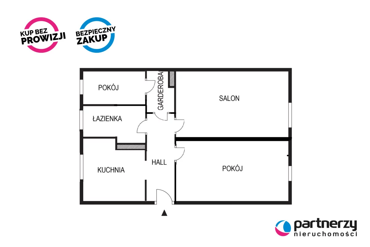 3 pokoje, mieszkanie 66,09 m², piętro 3, oferta nr , PAN418456, Gdynia, Kamienna Góra, Kamienna Góra, Juliusza Słowackiego