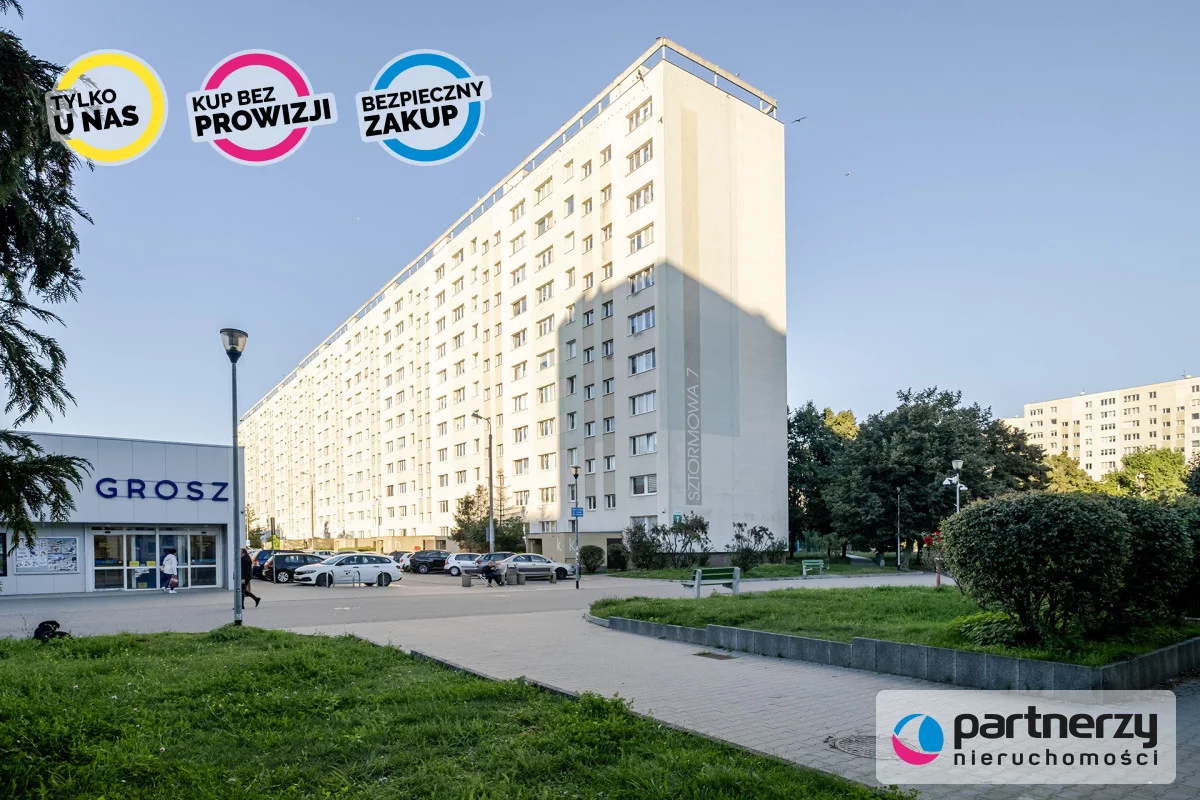 3 pokoje, mieszkanie 56,10 m², piętro 7, oferta nr , PAN493959, Gdańsk, Żabianka-Wejhera-Jelitkowo-Tysiąclecia, Żabianka, Sztormowa