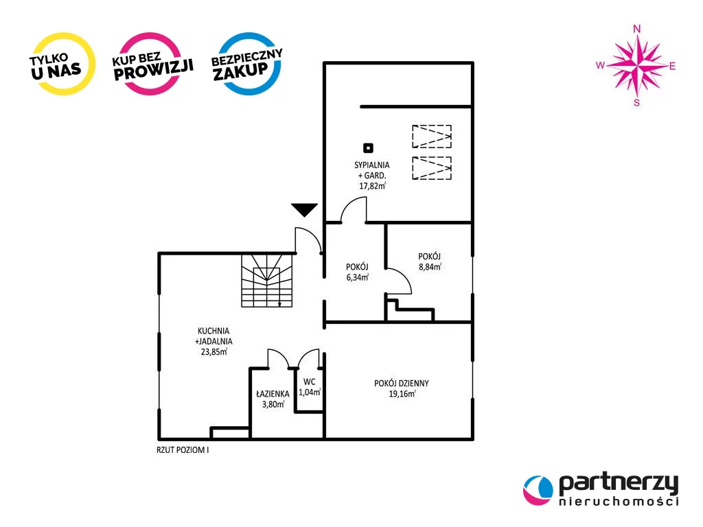 4 pokoje, mieszkanie 117,00 m², piętro 3, oferta nr , PAN817984, Gdańsk, Strzyża, Bernarda Chrzanowskiego