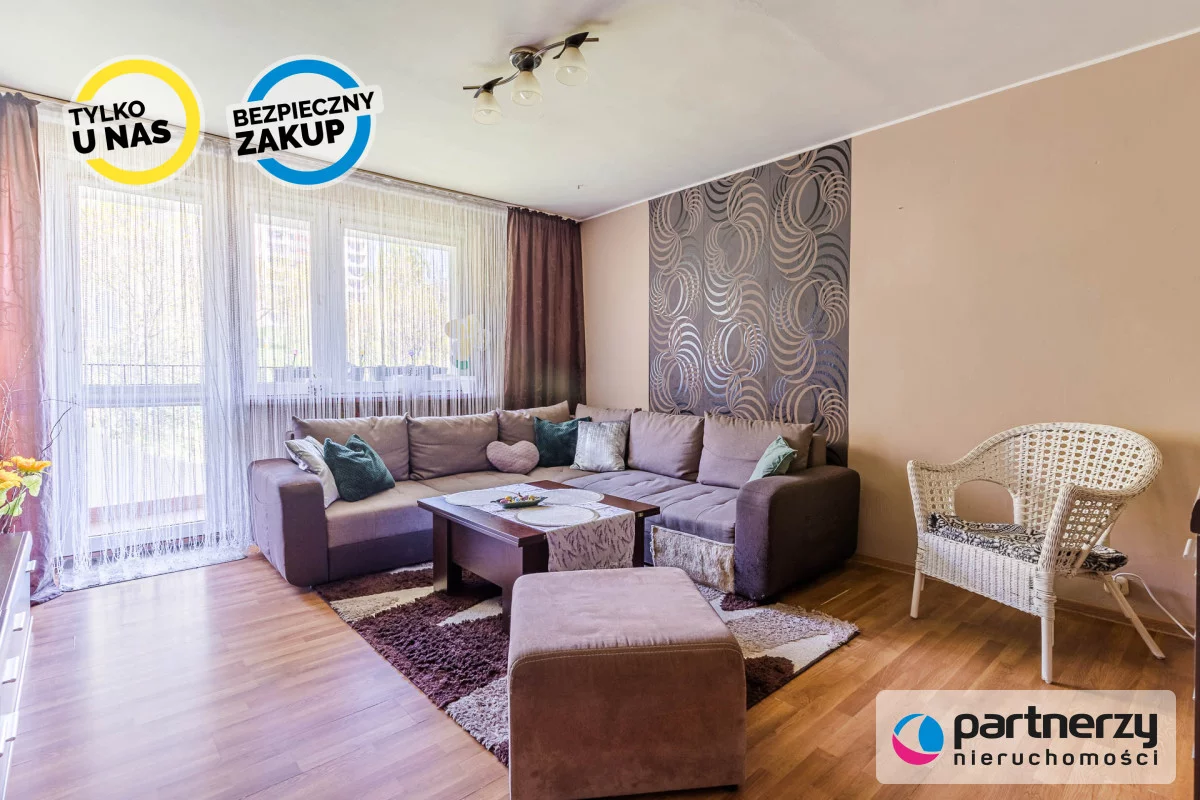 Mieszkanie czteropokojowe 62,20 m², Gdańsk, Brętowo, Niedźwiednik, Leśna Góra, Sprzedaż