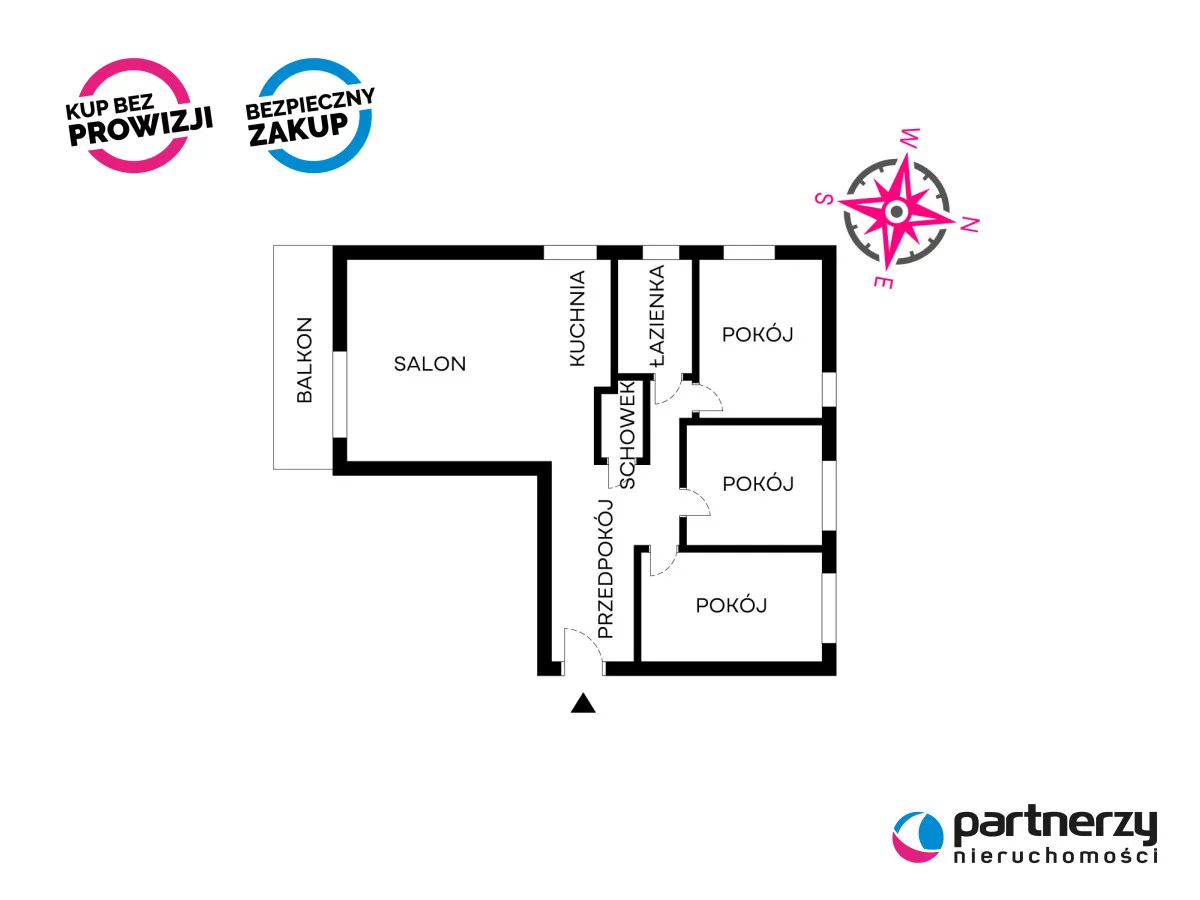 4 pokoje, mieszkanie 82,30 m², parter, oferta nr , PAN964760, Gdańsk, Piecki-Migowo, Morena, Morenowe Wzgórze