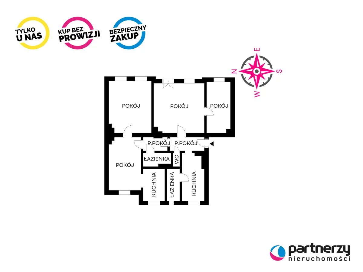 4 pokoje, mieszkanie 138,60 m², piętro 3, oferta nr , PAN298540, Gdańsk, Śródmieście, Na Stoku