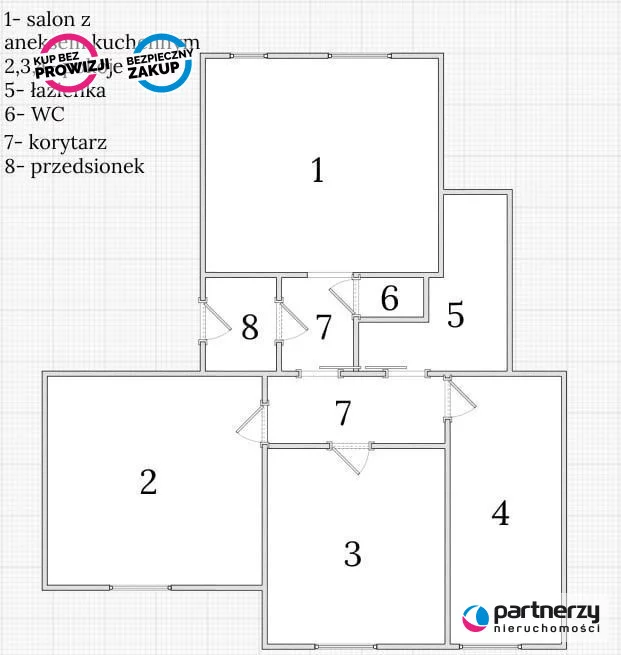 4 pokoje, apartament 83,00 m², parter, oferta nr , PAN993171, Gdańsk, Oliwa, Obrońców Westerplatte