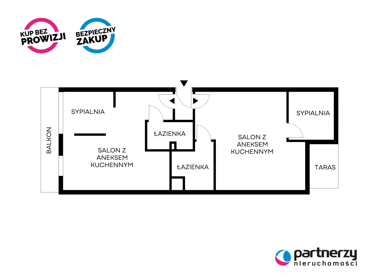 4 pokoje, mieszkanie 82,27 m², piętro 1, oferta nr , PAN670429, Gdańsk, Śródmieście, Sienna Grobla