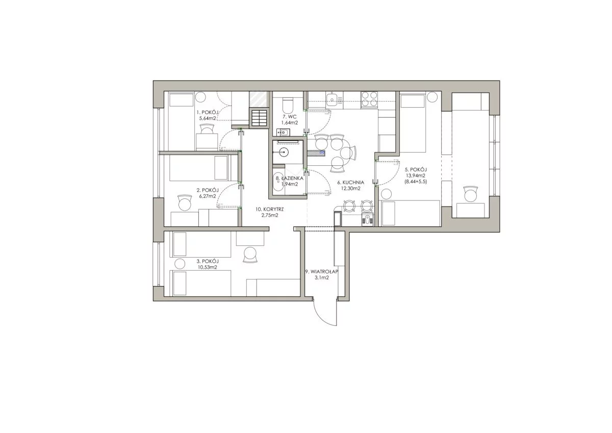 Apartamenty PAN723825 Gdańsk Żabianka-Wejhera-Jelitkowo-Tysiąclecia Subisława