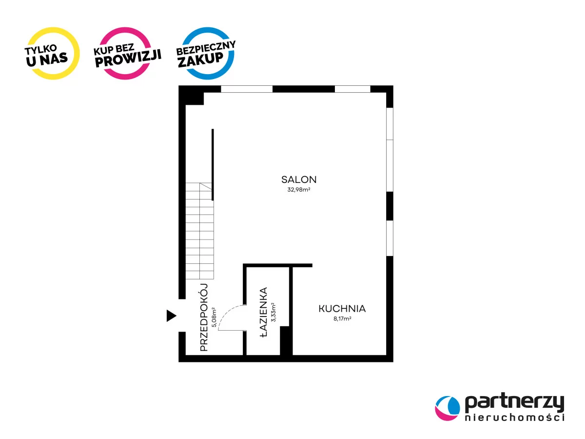 4 pokoje, mieszkanie 94,97 m², piętro 1, oferta nr , PAN532391, Gdańsk, Jasień, Tadeusza Jasińskiego