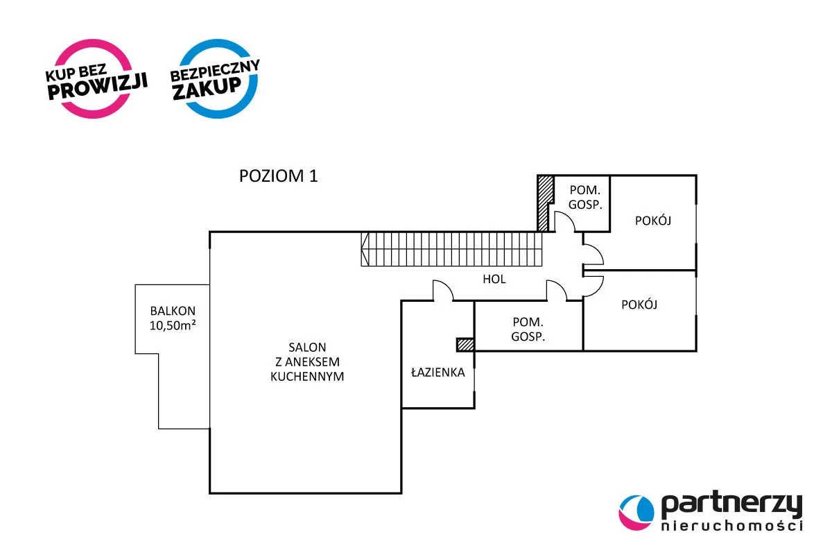 5 pokoi, apartament 186,90 m², piętro 1, oferta nr , PAN250288, Gdynia, Redłowo, Redłowo, Szarych Szeregów