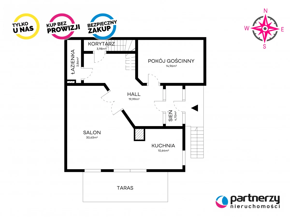 6 pokoi, apartament 217,55 m², piętro 1, oferta nr , PAN554420, Gdańsk, Heliosa