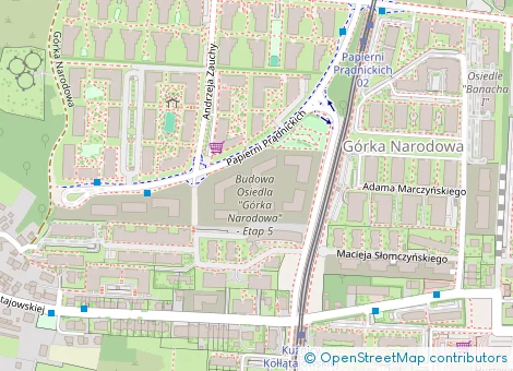 Lokalizacja inwestycji Osiedle Górka Narodowa etap 5