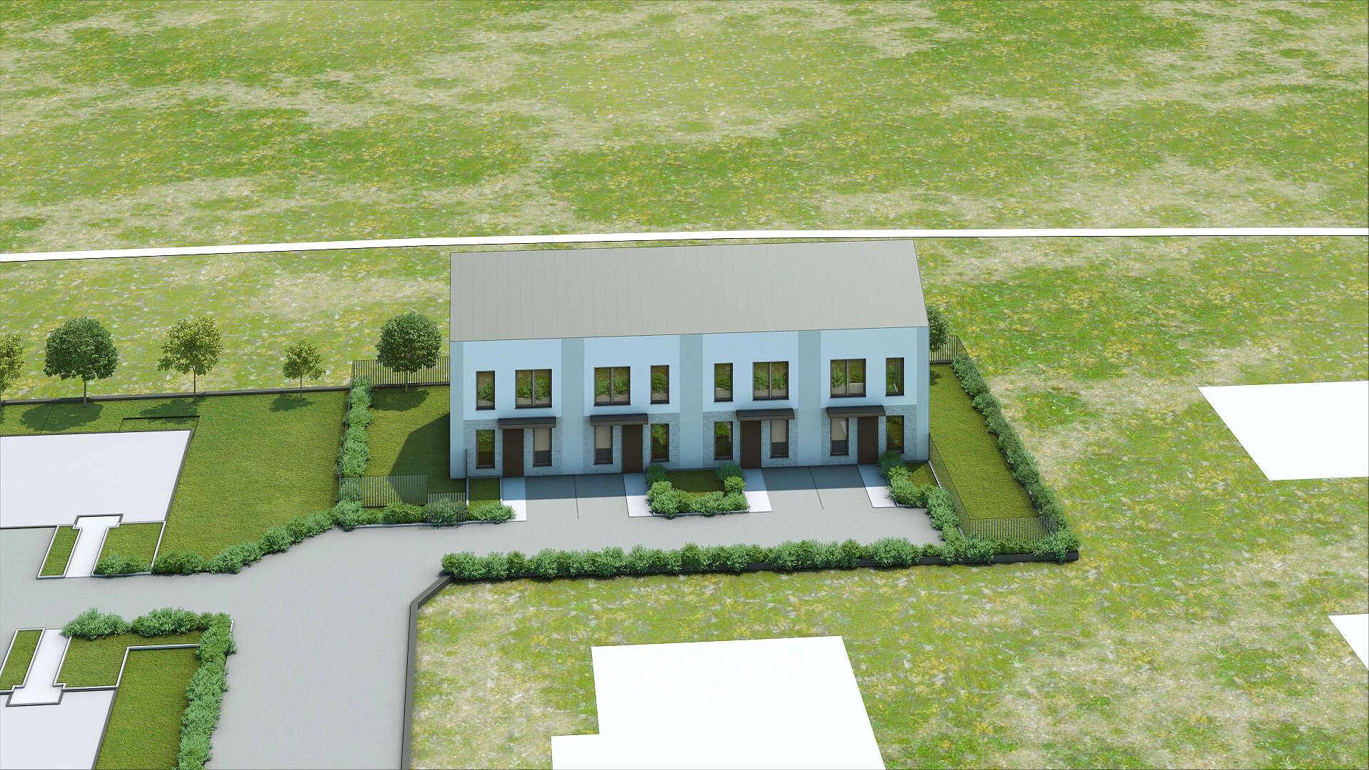 Wirtualna makieta 3D domu 119.54 m², D1/2