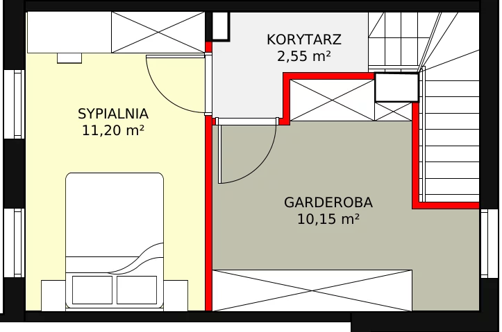 Apartament 51,89 m², piętro 1, oferta nr F/2, Słoneczna Karwia, Karwia, ul. Relaksowa