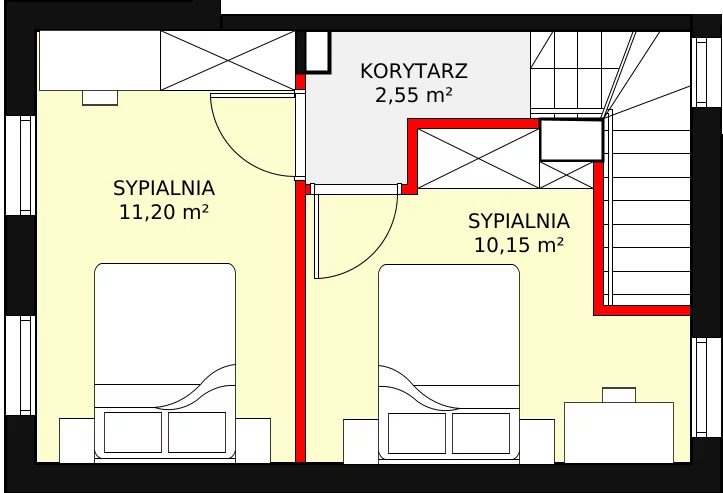 Apartament 51,89 m², piętro 1, oferta nr G/2, Słoneczna Karwia, Karwia, ul. Relaksowa